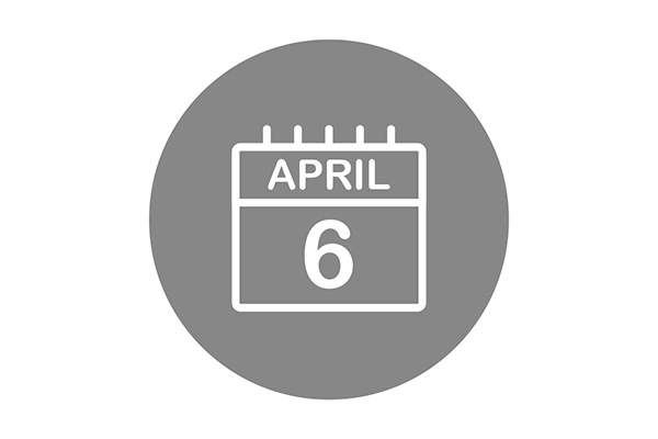 April Calendar Icon