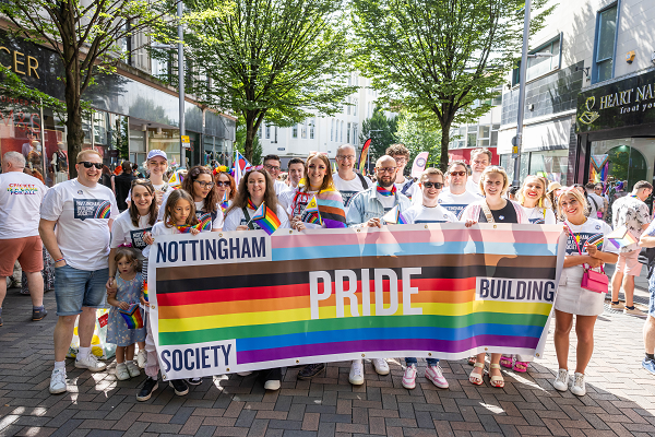 NBS colleagues at Pride